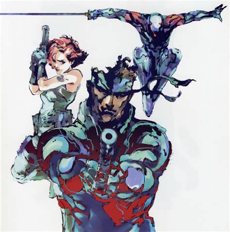 metal gear solid 1 different box art|yoji shinkawa metal gear solid.